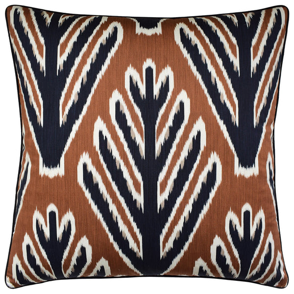 Bodhi Tree Brown and Black Pillow