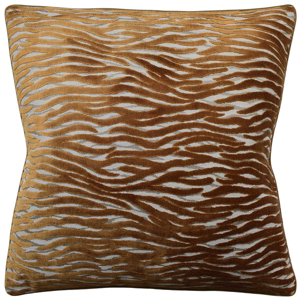 Wild Stripe Bronze Pillow