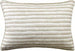 Corfu Sand Stripe Pillow