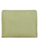 Rodeo Cactus Check Coated Zip Pouch
