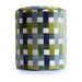 Round Aldora Velvet Ottoman