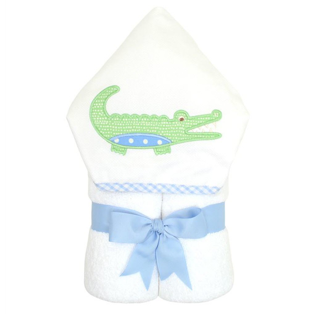 Blue Alligator Everyday Towel