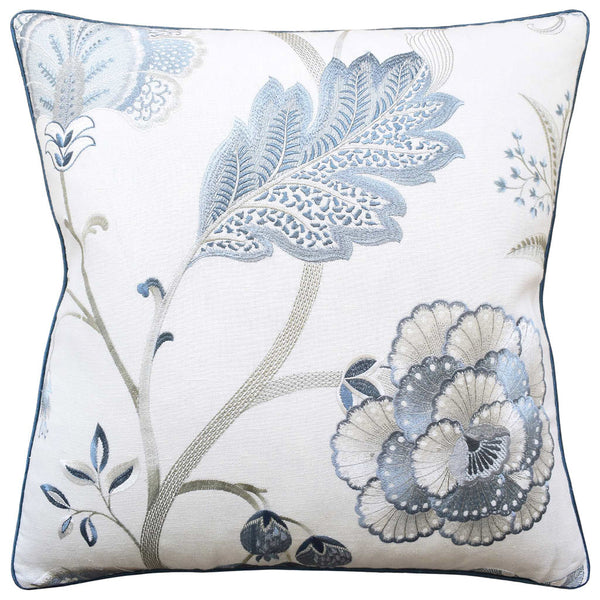 Aston Embroidery Frost Pillow