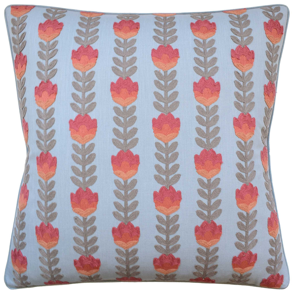 Avelie Blossom Sienna/Sky Pillow