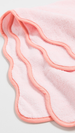 Weezie Coral on Ballet Pink Towels