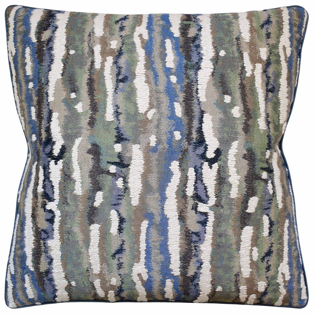 Bark Blue Pillow