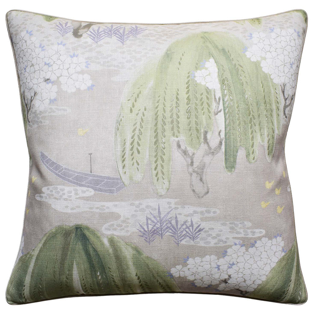 Willow Tree Beige Pillow