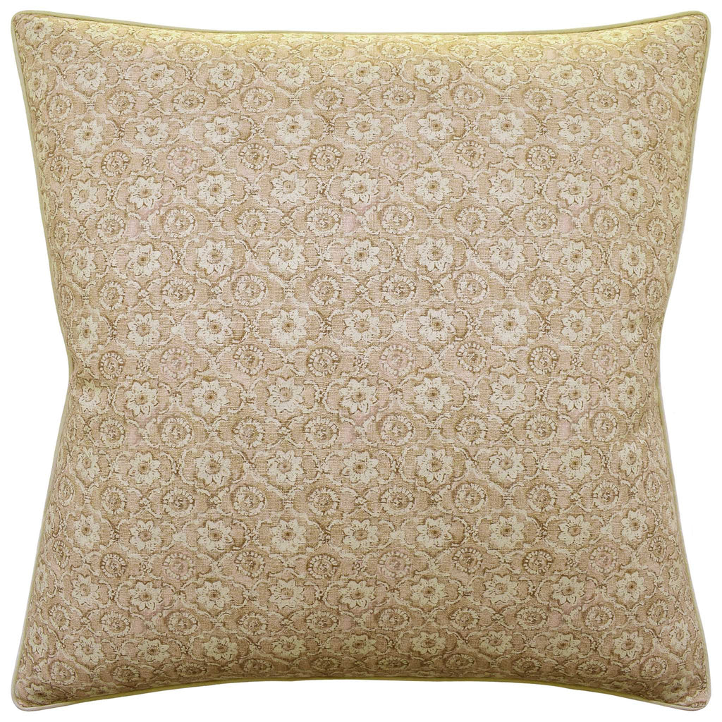Holly Trellis Beige Pillow