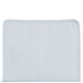 Pimlico Stripe Blue Coated Zip Pouch
