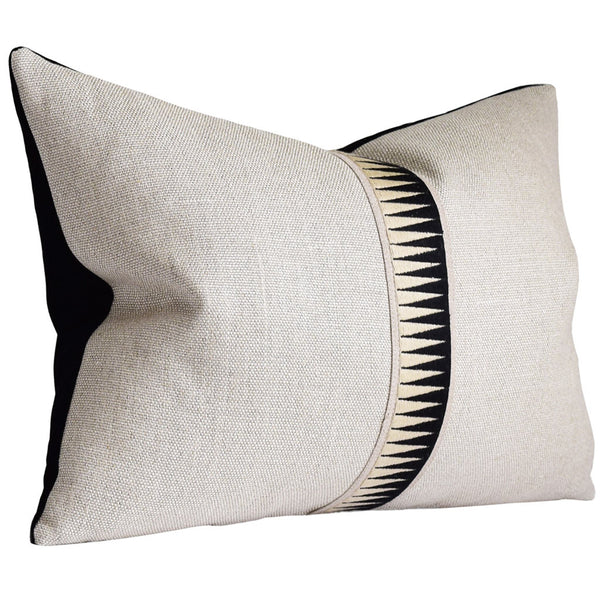 Giorgio Linen Bravado Noir Pillow