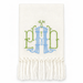 White Zodiac Hand Towel