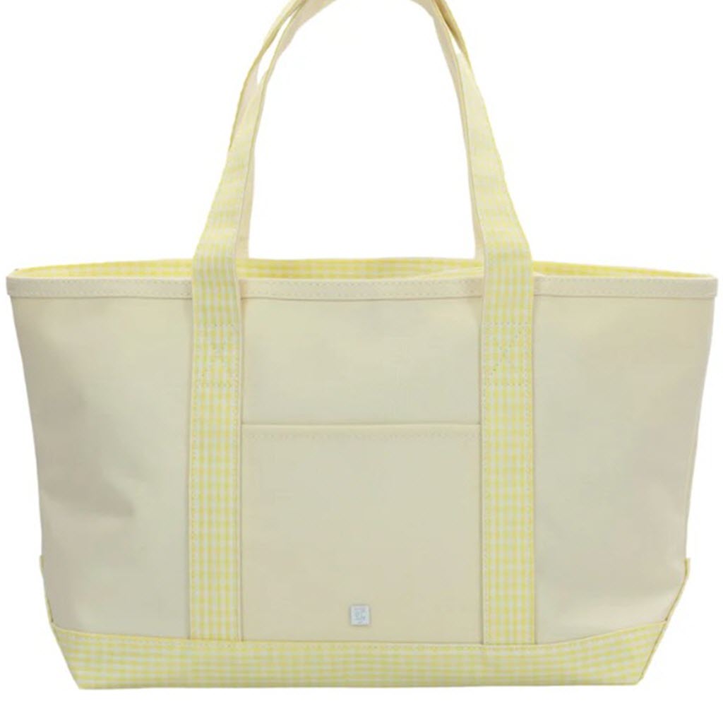 Coated Gingham Buttercup Tote