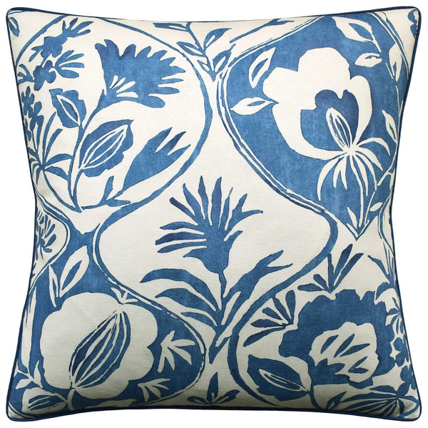 Calathea Blue Pillow