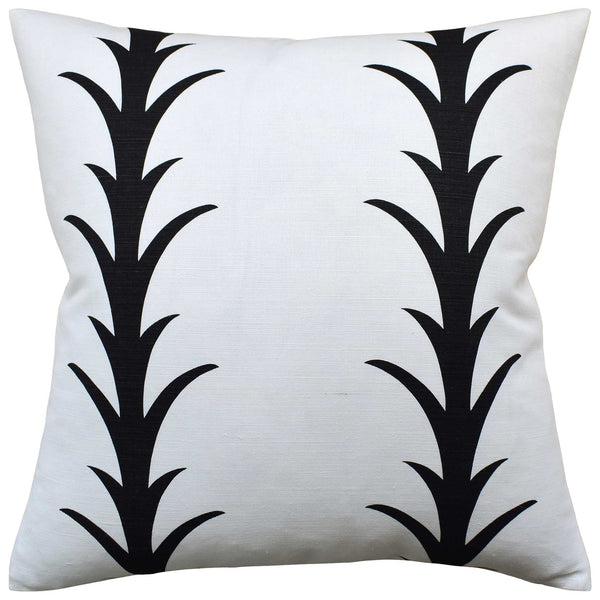 Acanthus Stripe Carbon Pillow