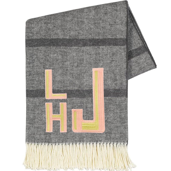 Charcoal Montauk Throw