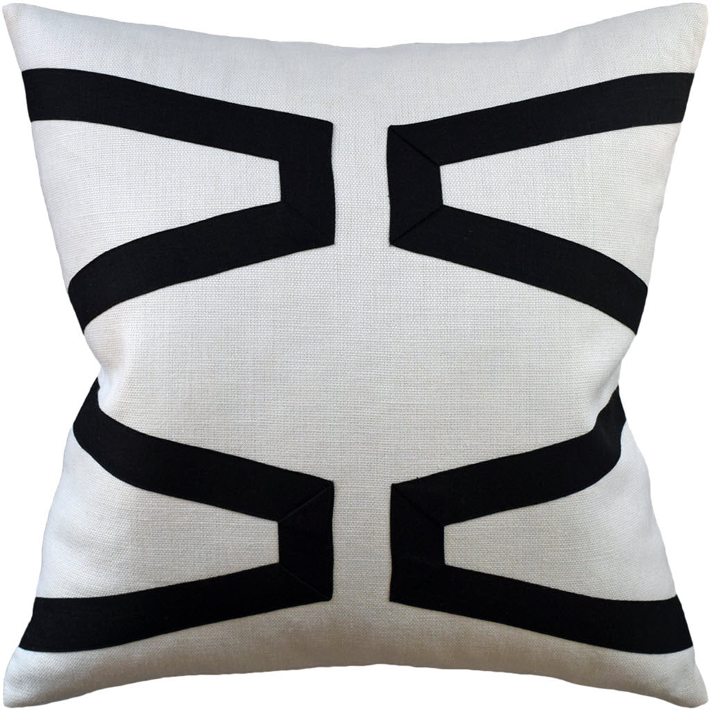 Clancy Fretwork Pillow