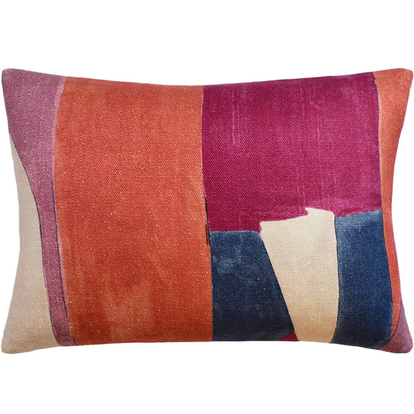 District Claret Pillow