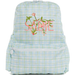 Green and Blue Classic Plaid Backpack