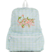 Green and Blue Classic Plaid Backpack