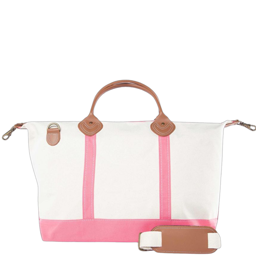 Pink Weekender Duffel
