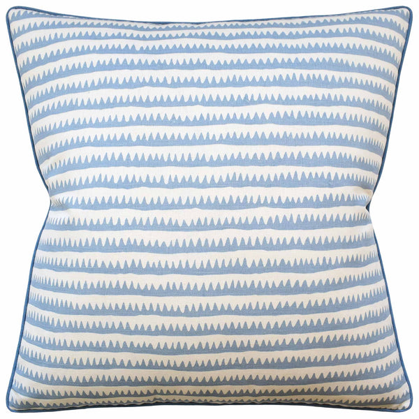 Corfu Stripe Sky Pillow