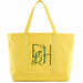 Daffodil Coated Canvas Maxi Tote