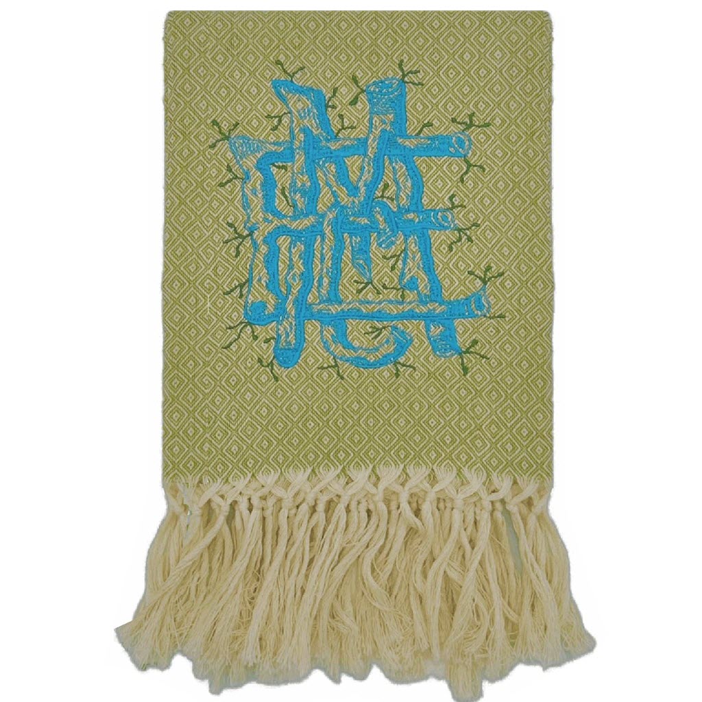 Pienza Green Busatti Hand Towel