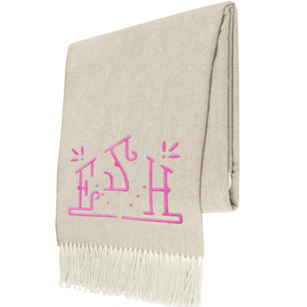 Dune Italian Herringbone Throw