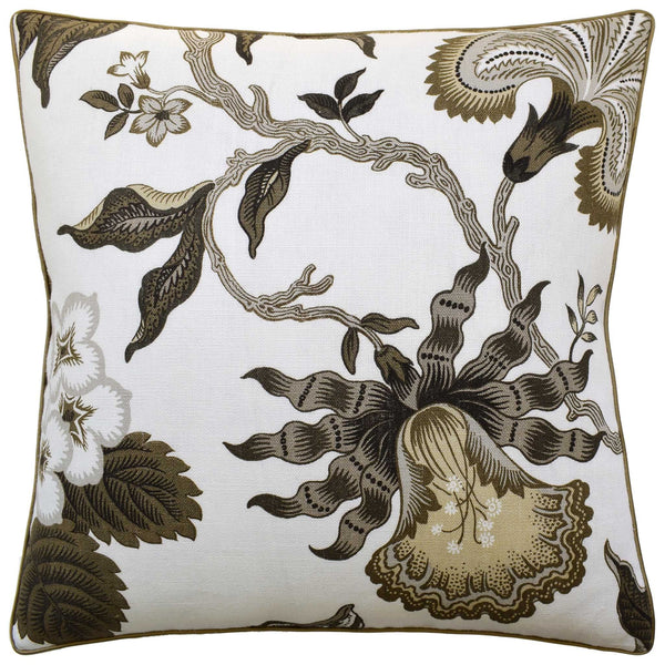Hothouse Flowers Dusk Pillow