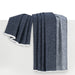 Blue Eclipse Aspen Throw