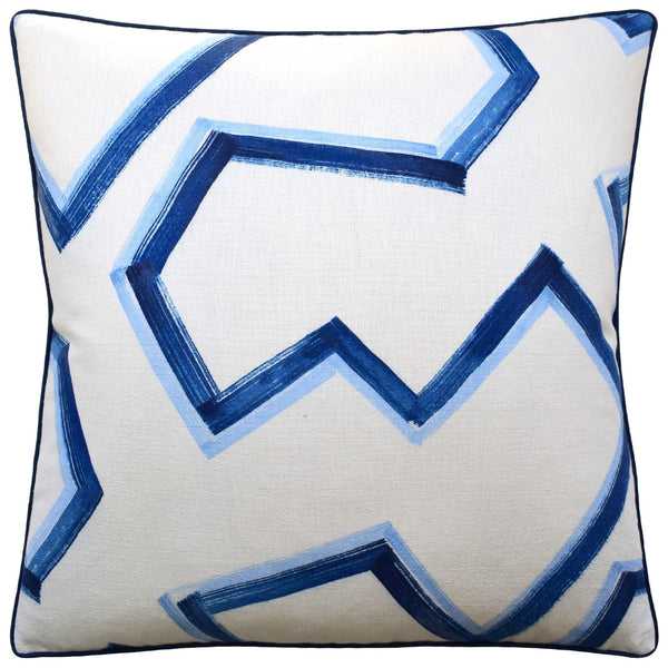 Enzo Coastal Blue Pillow
