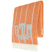 Papaya Fuji Stripe Throw