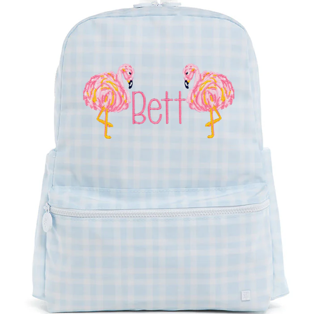 Blue Plaid Pimlico Backpack