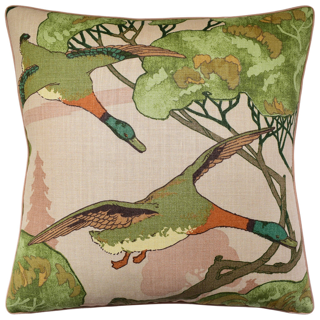 Flying Ducks Plaster Pillow