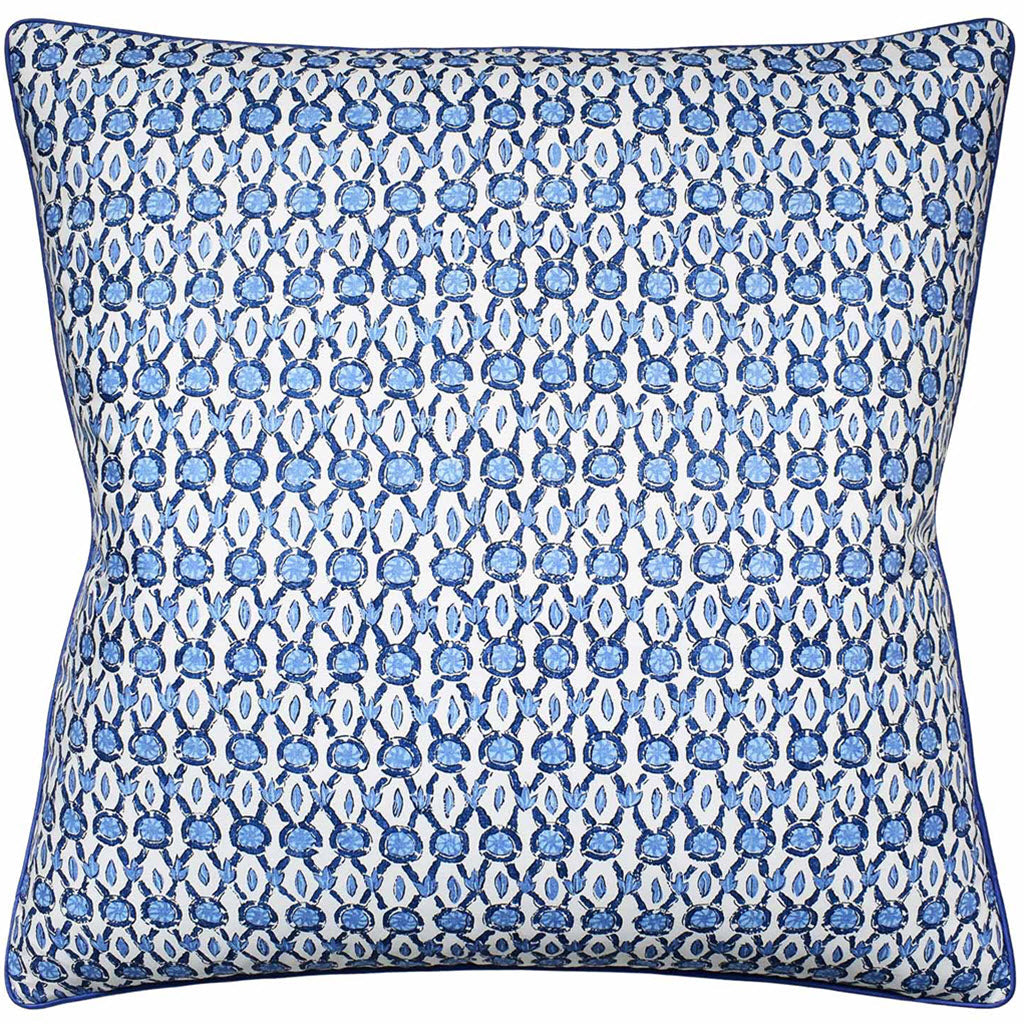 Galon Blue Pillow