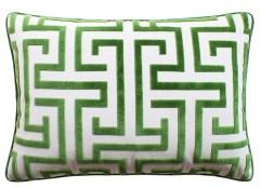 Ming Trail Green Pillow