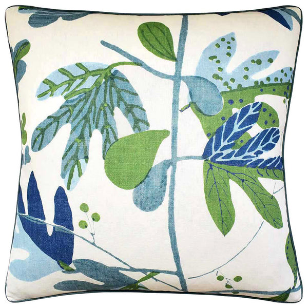 Matisse Leaf Green/Blue Pillow