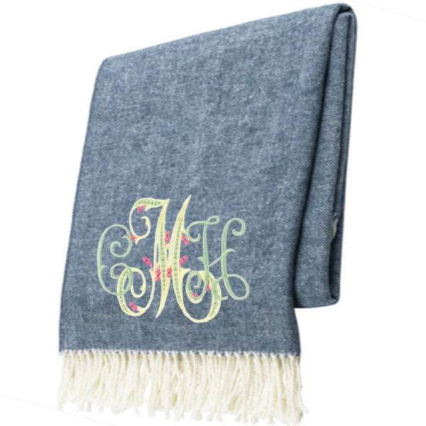 Harbor Italian Herringbone Throw