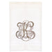 Bar Size White Diamond Huck Towel