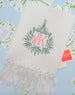 White Zodiac Hand Towel