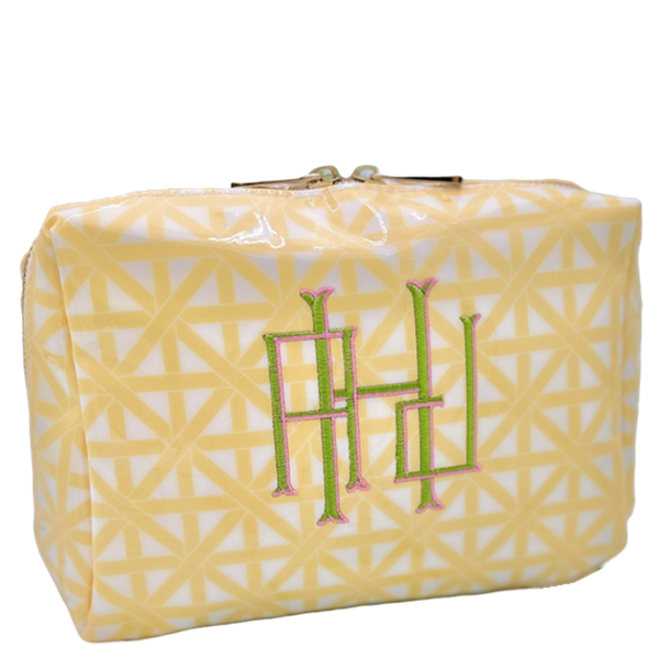 Lux Gloss Lemon Trellis Bag