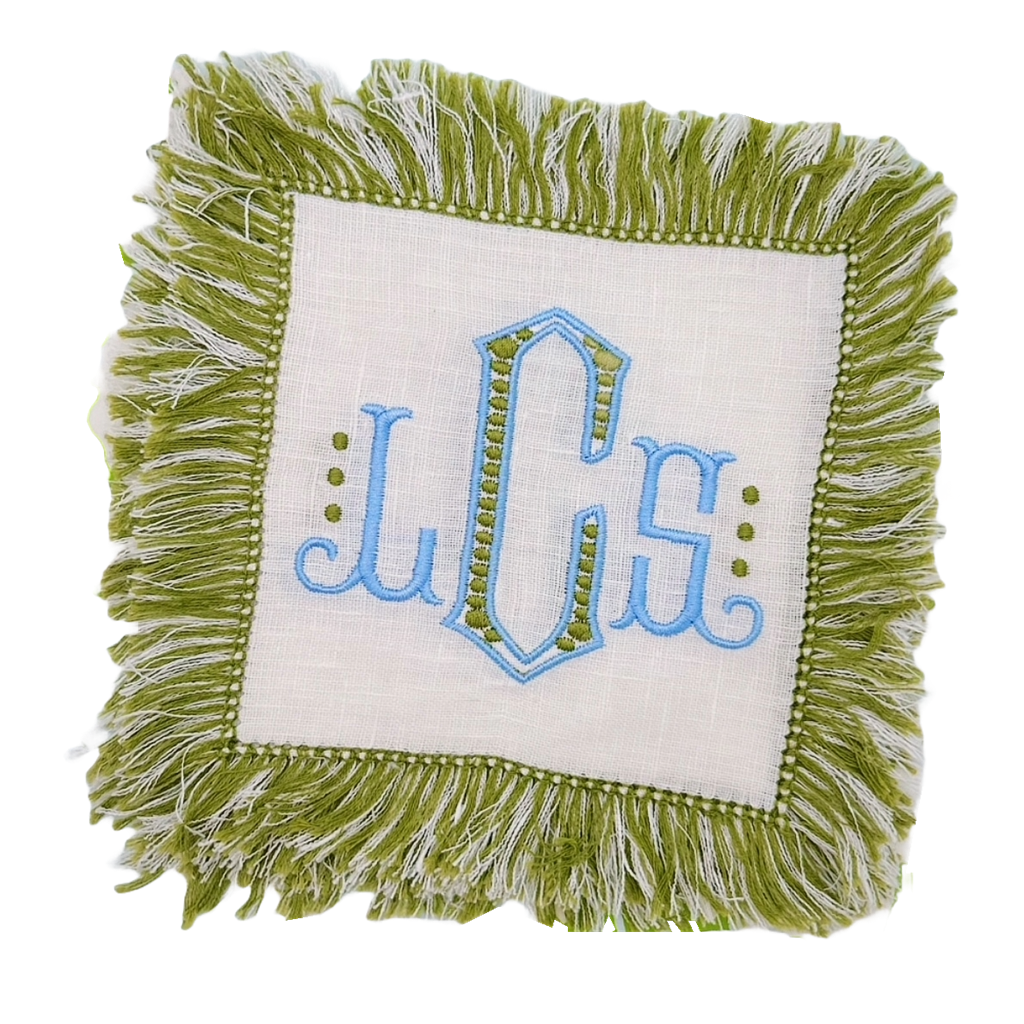 Olive Fringe Cocktail Napkins
