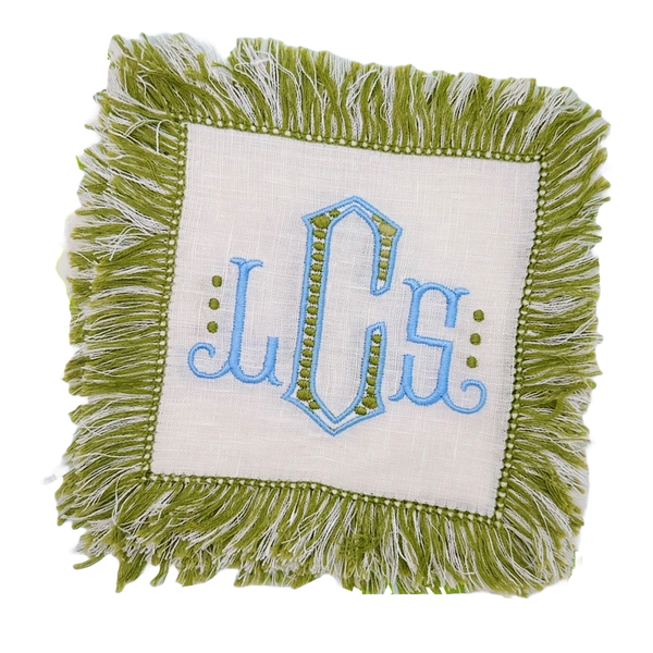 Olive Fringe Cocktail Napkins