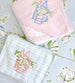 Green and Blue Plaid Coated Zip Pouch