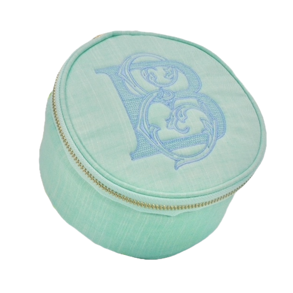 Mermaid Chambray Jewelry Round