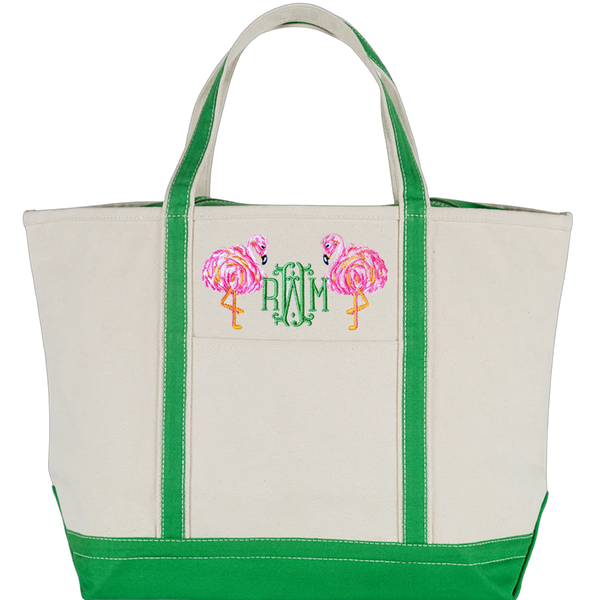 Green Boat Tote