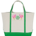 Green Boat Tote