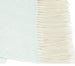 Ice Blue Italian Herringbone Throw