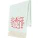 Ice Blue Italian Herringbone Throw