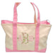 Pink Gingham Coated Tote